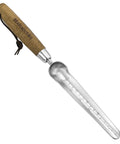 Pro Grade Seeding Widger With 6 Inch Scale, Stainless Steel Planting Trowel With Wood Handle for Transplanting