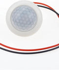 Smart 220V PIR Motion Sensor Switch Auto On Off IR Infrared Body Detection Module for Lighting Control with wires visible