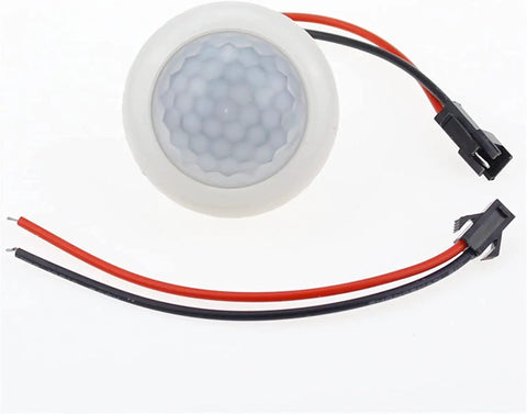 Smart 220V PIR Motion Sensor Switch Auto On Off IR Infrared Body Detection Module for Lighting Control with wires visible
