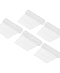RC Hatch Hinges 0.5 Inch X 0.5 Inch X 0.6 Inch Adjustable, Lightweight Plastic Hinges For RC Model Airplanes, Set of 5