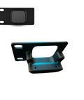 Bad Boy Kvm Over Ip Remote Console With Rack Mount Bracket And Reliable Ethernet Port For Smooth Server Switching And Seamless Remote Access Made Straight Up Dope For Sysadmins close up view of black rack mount bracket for KVM console