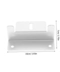 RV Roof Solar Panel Z Brackets Kit For Quick Install Mounting Brackets Aluminum Alloy Clamp System front view