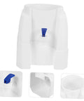 Cold Water Dispenser For Desk Portable Water Bottle Dispenser With Faucet For Home Office Camping And Outdoor Use Space Saving Tabletop Design Easy To Use Clean Durable BPA Free Materials, showing white body and blue faucet details.