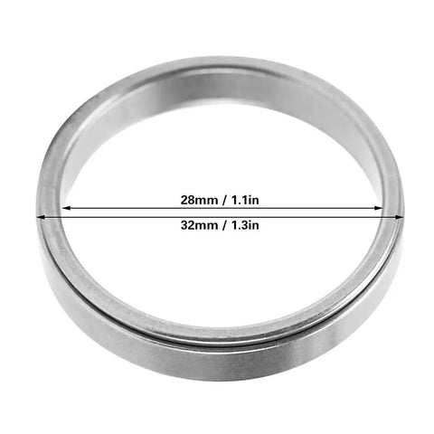 Built Tough Shop Grade Steel Expansion Sleeve Ring Keyless Shaft Locking Collar 28X32Mm with measurement details.