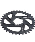 Direct Mount Chainring 34T Narrow Wide Teeth 3mm Offset CNC 7075 Aluminum for SRAM GXP Cranksets black finish