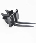 Full Metal Excavator Bucket Forks And Pallet Forks For Huina 550 580 592 593 RC Excavator DIY Modification Kit in black metal
