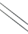 2-pack SDS-Plus rotary hammer masonry drill bits, 1/2 in x 12 in, carbide tipped for concrete.