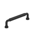 Top Shelf Matte Black Cabinet Pull With Straight Up Slick Transitional Design For A Total Drawer Game Changer Featuring No Fuss Mounting And Rock Solid Grip On Kitchen Cabinets - 5 5/8 inch, zinc material.