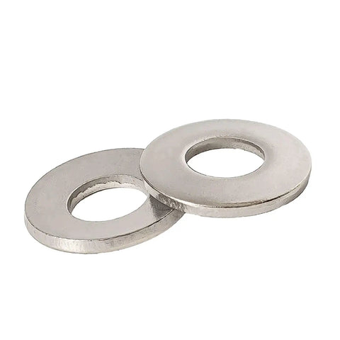 304 Stainless Steel Disc Spring Washers Kit With Conical Belleville Design M3 To M24 Vibration Resistant High Strength Set Includes M16 Four Piece Pack Built Tough For Heavy Duty Assemblies, two 304 steel washers