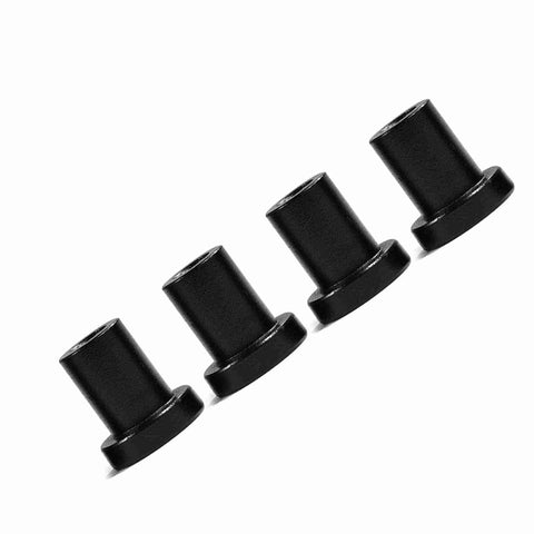 Heavy Duty Sliding Barn Door Track Spacers Carbon Steel Wall Mount Connectors Black Finish For Farm Garage Basement 4 Pcs 3.5x3x2 Cm Built To Last And Rock Solid Hardware