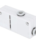 White compact Workhorse Industrial Grade Pneumatic Vacuum Negative Pressure Generator For Automation And Robotics Air Vacuum Source