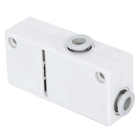 White compact Workhorse Industrial Grade Pneumatic Vacuum Negative Pressure Generator For Automation And Robotics Air Vacuum Source