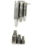 Top Grade M12 Upper And Lower Door Shaft Iron Cabinet Plate Bolt For Welding set of cylindrical hinges for workshop use