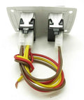 Electric Panel For 12V And 24V Pump Systems SIL Rated SPX Flow Control Unit 81 36105 01 813610501 Marine Ready Durable Enclosure Easy Install And Wiring Harness Included, rear wiring view