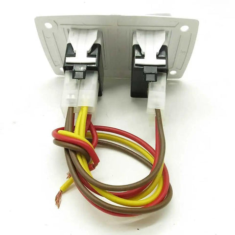 Electric Panel For 12V And 24V Pump Systems SIL Rated SPX Flow Control Unit 81 36105 01 813610501 Marine Ready Durable Enclosure Easy Install And Wiring Harness Included, rear wiring view