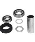 Premium Cabrio Washing Machine Bearing Seal Assembly With Shaft And Install Tools For Rock Solid Dead Quiet Spin No Brainer Install Direct Model Swap For Ap5325072 Ah350326 W10435285 9 Piece Heavy Duty Kit parts including bearings and seals.