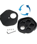 Pro Grade Filter Wheel Gear For Astrophotography With Five Metal Filters Quick Switch Setup shown with open cover and tools