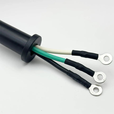 Heavy Duty Kickass Replacement Power Cord Compatible With Skilsaw Worm Drive Circular Saw 14 AWG bare wire with three prong ends