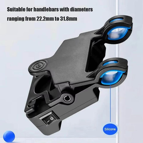 Handlebar Laser Align Tool For Bicycles And Bike Seats, Easy Calibrator And Center Alignment Indicator shown in close-up view