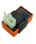 6 Pin AC Racing CDI Box Motorcycle Ignition Control Unit For CG125cc 150cc Go Kart Dirt Bike ATV Moped Scooter Orange