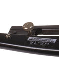 Close-up of the Hella Reliable Ratchet Wire Stripper And Terminal Crimping Tool For Network Data Cables showing modular crimp head.