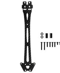 TT-01 1/10 Scale Carbon Fiber Second Floor Plate For RC Car Chassis Upgrade with screws and spacers