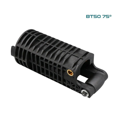 Rock Solid Bt50 Tool Holder Pot With 75 Degree Cup for CNC Milling and Engraving Machines, heavy-duty alloy fixture.