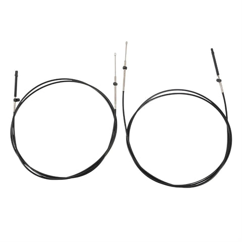 2 Pack 14 Foot Marine Throttle And Shift Control Cables Replacement For CC17914 And 600A Gen I Remote Control Fully Compatible With Outboard Engines All Boat Control Systems Heavy Duty Marine Cables