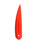 Bamboo Point Turner And Seam Creaser For Sewing And Quilting, red tool used to turn points and create seams, isolated view