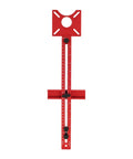 4 In 1 Router Milling Groove Bracket For Woodworking With Aluminum Alloy Circle Cutting Jig, durable red aluminum tool