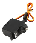 Badass 10g Metal Gear Micro Servo Featuring Solid Core Motor And Lightning Fast Digital Response For 450 Rc Helicopter Builds And Tight Control Upgrades That Go Hard On The Field, showing motor, gears, and wires.