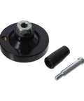 Heavy Duty 63mm Hand Wheel Revolving Crank Handle With 8mm Bore For Milling Machine Manual Feed Control Smooth Spin Adjustment Tool, black material, detailed components.