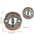 Metal Clutch And Screw Kit For 43cc And 52cc Brush Cutters, Replacement Parts To Smooth Power Transmission, Fits Lawn Mowers And Chainsaws, Rebuild Kit For Worn Clutch Components And Long Term Garden Tool Maintenance, 7.4cm