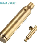 Red Dot Laser Bore Sight For 7MM Rem Mag Rifles With Battery Pack, Quick Scope Alignment Tool, Class IIIA Laser Under 5mW