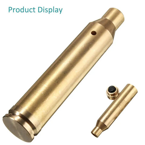 Red Dot Laser Bore Sight For 7MM Rem Mag Rifles With Battery Pack, Quick Scope Alignment Tool, Class IIIA Laser Under 5mW