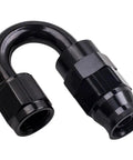 Premium Stainless Steel PTFE Braided Hose Line Kit With AN6 Fittings Perfect For Fuel And Oil Transfer In Your Ride Or Machine Over 20 Feet Long, black AN6 hose fitting connector