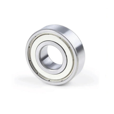 Close-up of a Four Pack S6009ZZ Deep Groove Ball Bearing 45x75x16mm ABEC5 stainless steel with double metal shields