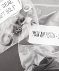 Fork Service Kit For SID And Reba 2013 To 2016 Solo Air A2 To A3 Complete Maintenance Kit with labeled bags of parts