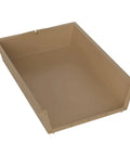 Durable Plastic Drawer Insert For Cabinets And Pantry, 15 Inch Wide By 4 Inch High, beige material, empty view