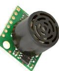 MB1040-000 One Inch Resolution LV-MaxSonar-EZ4 Ultrasonic Sensor With The Narrowest Detection Field And High Noise Tolerance Ideal For Large Object Detection Reads Analog Voltage RS232 Serial And Pulse Width Outputs, green PCB