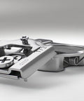 Close-up of 30 Pack Half Inch Overlay Soft Closing Face Frame Cabinet Hinges with screws, showing concealed hinge mechanism.