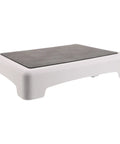 Portable Dog Training Platform With Non Slip Surface And Absorbent Pad For Small Breeds 17x13x3.4 Inches, side view