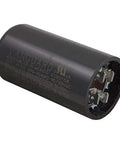270-324 MFD Start Capacitor For 115V Pump Motors With One Quarter Inch Tab Connectors Keeps Your Pump Starting Smooth And Running Efficient Great Upgrade For Pool Pumps Water Pumps And Other 115V Equipment., black cylindrical capacitor with 1/4 inch tab connectors