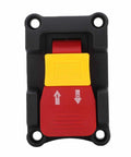 Sweet Upgrade 16A Dual Voltage Emergency Stop Paddle Switch For Table Saw Drill Press compact red and yellow design, easy to install.