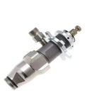 Heavy Duty Airless Paint Sprayer Pump Replacement Built Like A Tank With Smooth Piston Action For 17C721 390 395 490 495 595 Models Durable Coated Design For Pro Jobs, showing a metallic pump component.