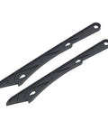 Ergonomic Push Stick For Table Saw, Band Saw, And Miter Saw, black ABS construction, high visibility, comfortable grip, 2-pack