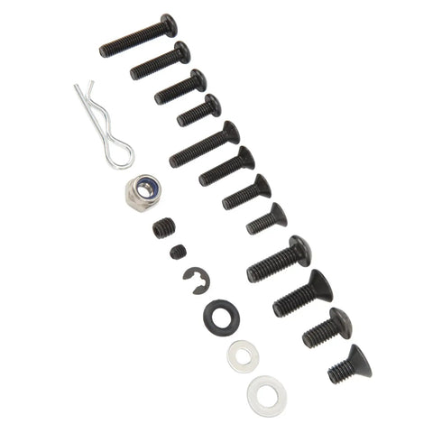 Beefed Up 522 Piece Stainless Steel RC Hardware Kit With Hex Wrenches For Traxxas Axial 1 8 And 1 10 RC Cars Repair And Upgrade Fasteners Nuts Bolts Gaskets Washers, assorted screws and washers