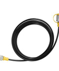 Pro Grade Heavy Duty Hydraulic Test Hose With Nylon Lining And Polyurethane Cover 2 Meter Length M16x2 To One Quarter Inch Female Ends