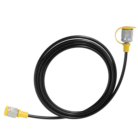 Pro Grade Heavy Duty Hydraulic Test Hose With Nylon Lining And Polyurethane Cover 2 Meter Length M16x2 To One Quarter Inch Female Ends