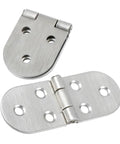 Beefy Stainless Steel Folding Table Hinges 2 Pack Heavy Duty Rust Resistant Easy Install Flat Hinge For Sewing Tables Desks Wardrobes And Home Projects